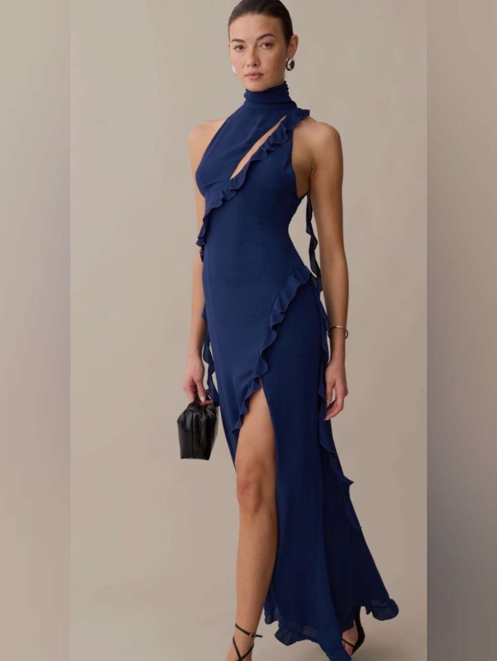 Kourt Navy Makenna Dress NWT Retail $196 On Sale - Picture 2 of 11